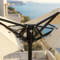 Solarro Double 460 Beige Sable · Parasol Double Face Extra-Large