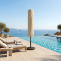 Solarro Double 460 Beige Sable · Parasol Double Face Extra-Large